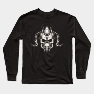 Demon Skull W Long Sleeve T-Shirt